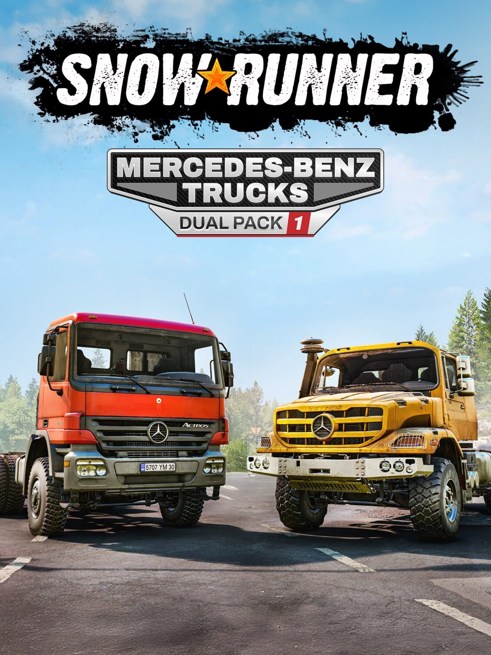 SnowRunner: Mercedes-Benz Trucks Dual Pack 1 cover
