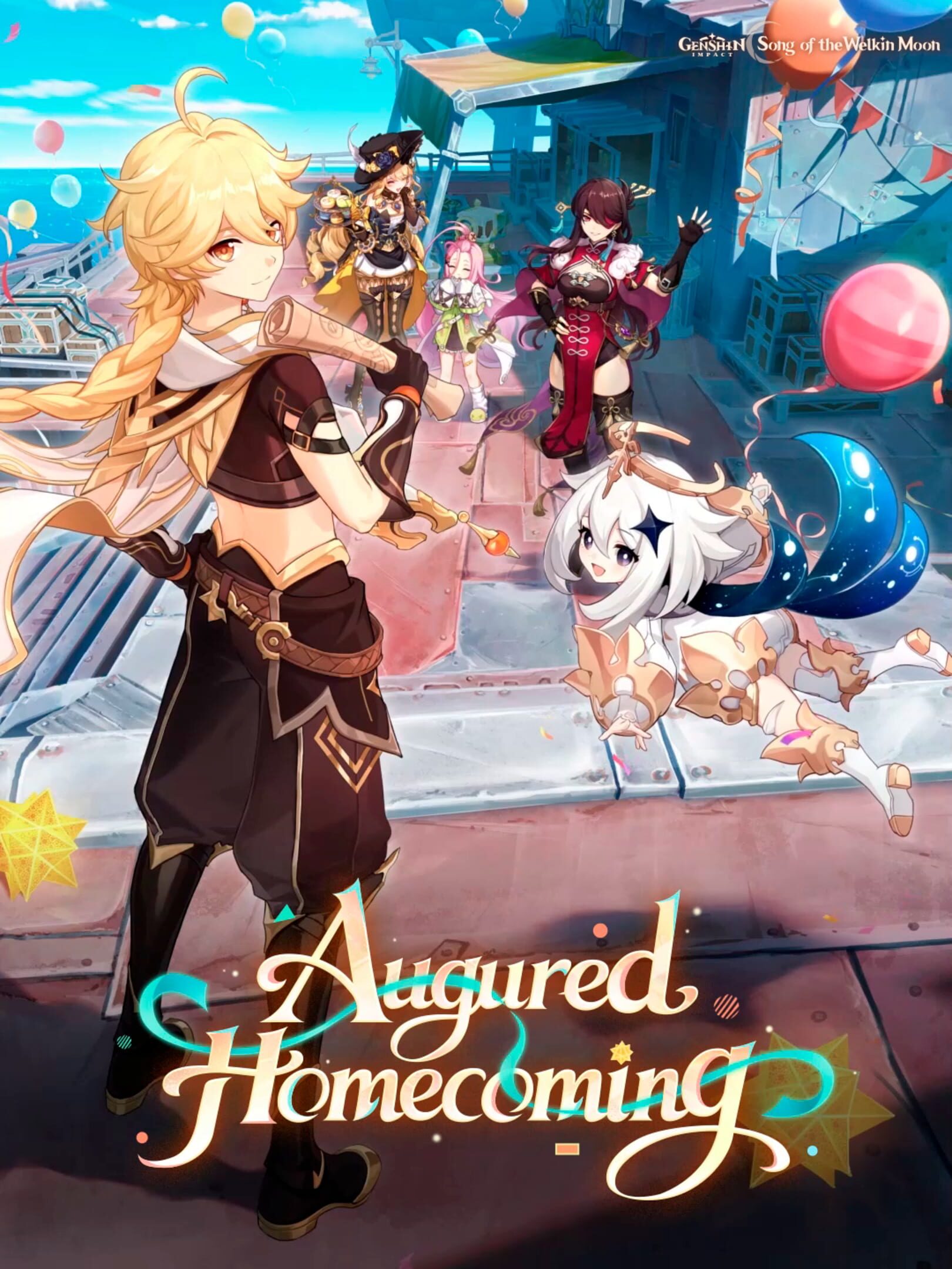 Genshin Impact: Augured Homecoming cover