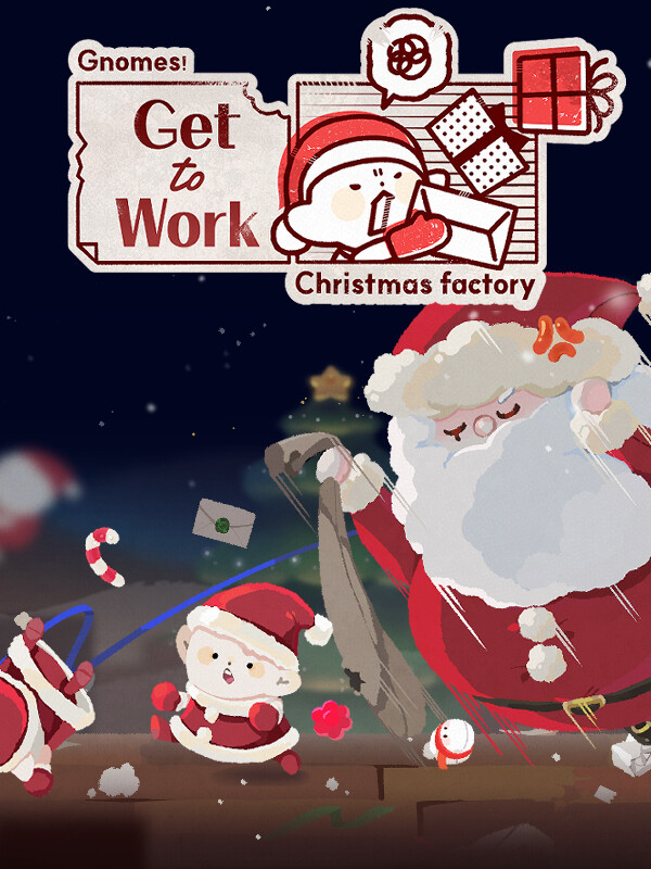 Get to Work, Gnomes! Christmas Factory cover