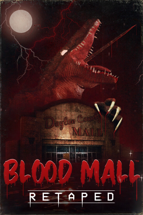 Blood Mall: Retaped cover