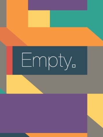 Empty. cover
