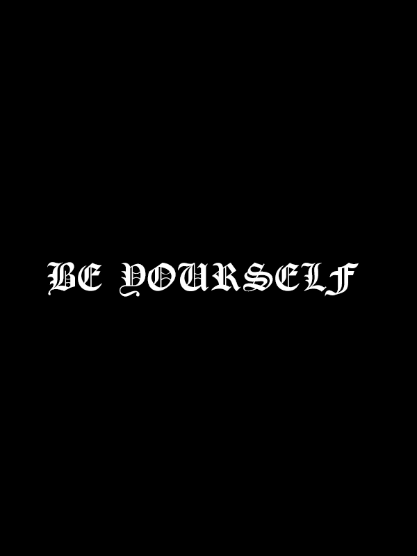 Be Yourself cover