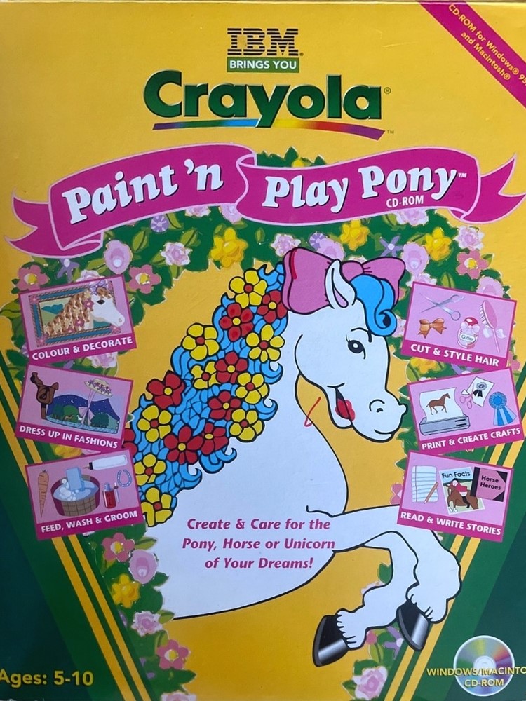 Crayola Paint 'n Play Pony cover