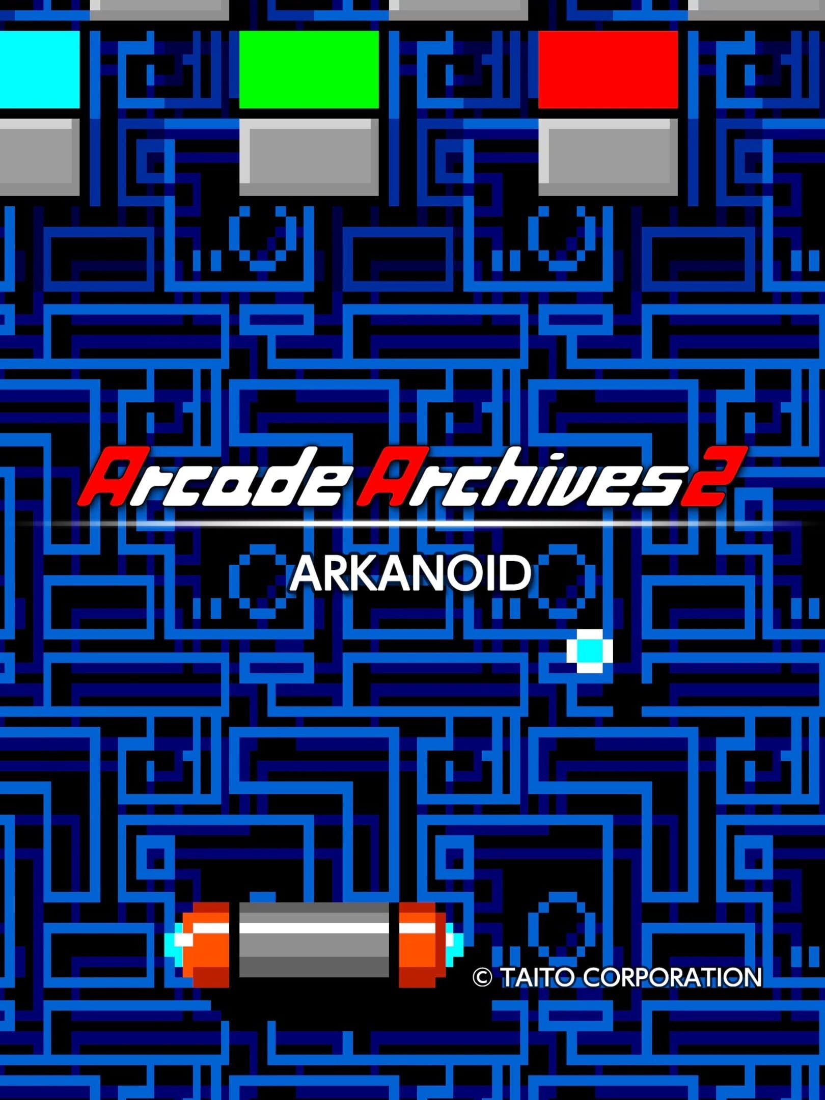 Arcade Archives 2: Arkanoid cover