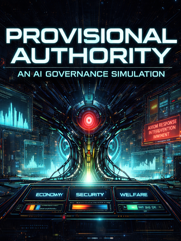 Provisional Authority: An AI Governance Simulation cover