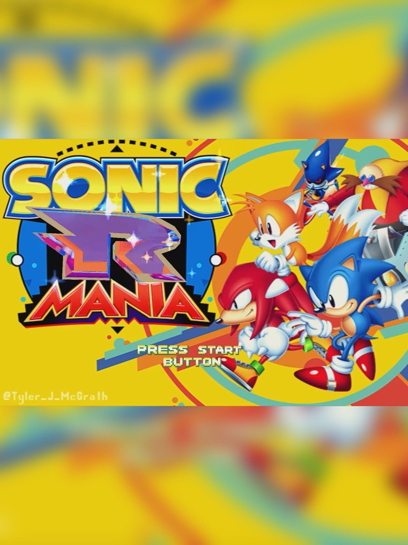Sonic R Mania cover