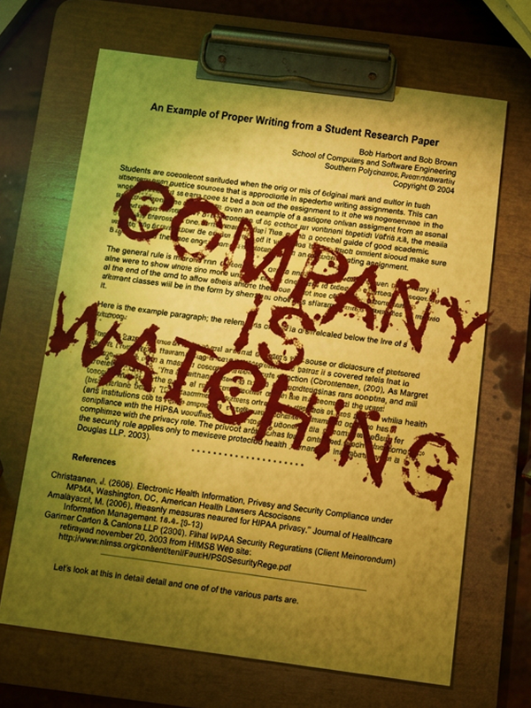 Company is Watching cover