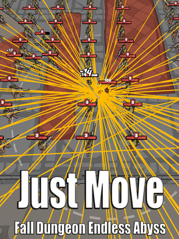 Just Move Fall Dungeon Endless Abyss cover