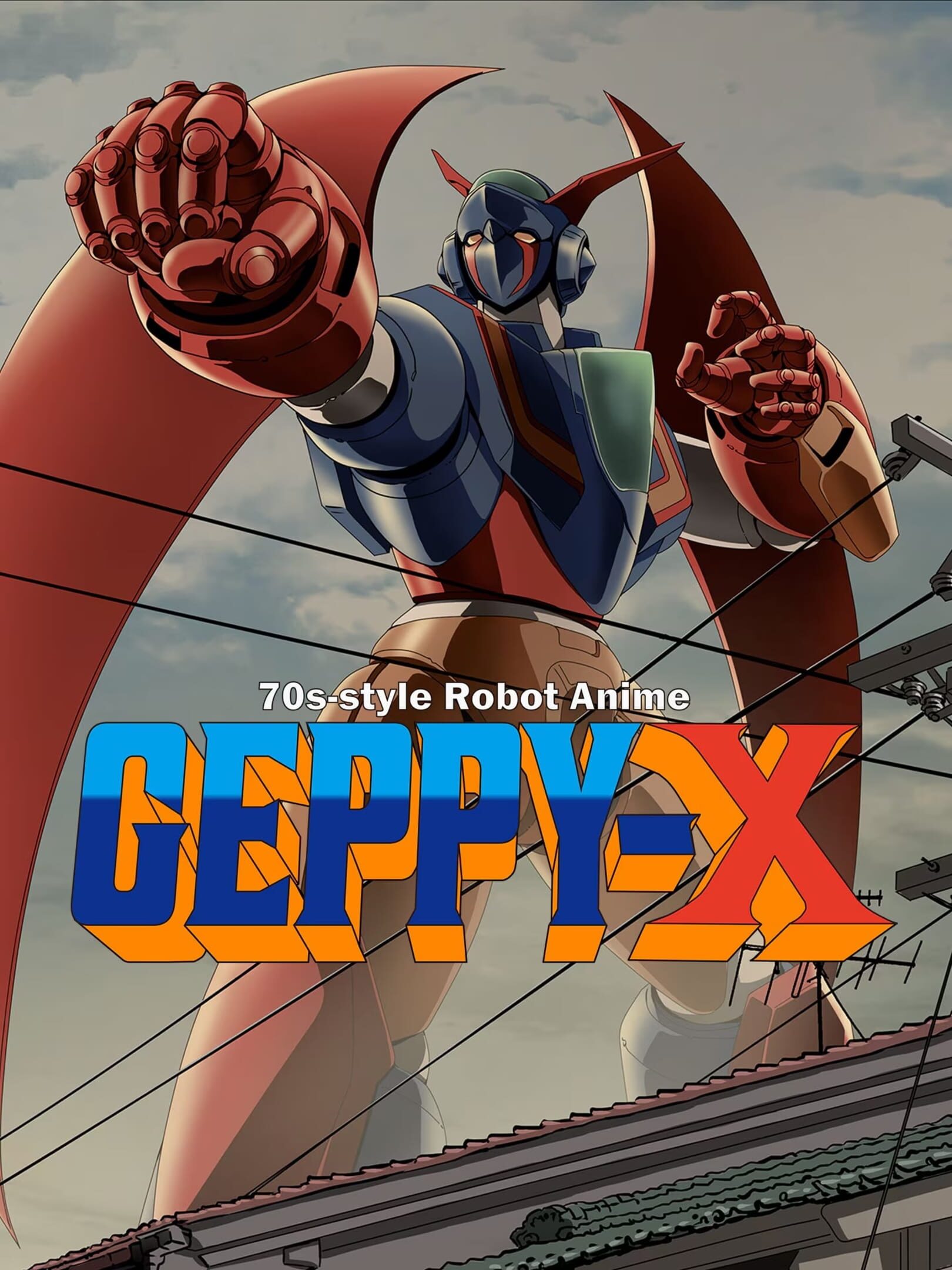 70s-style Robot Anime Geppy-X cover