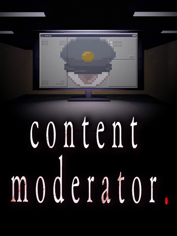 Content Moderator. cover