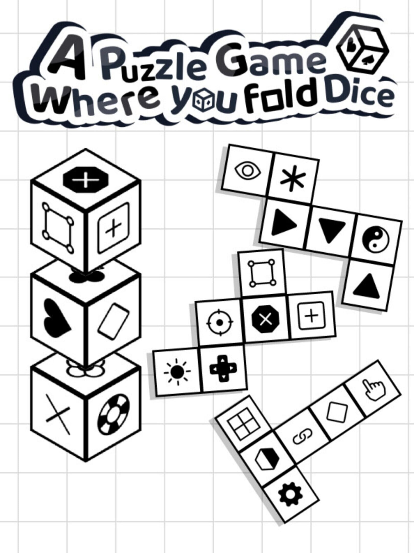 A Puzzle Game where you Fold Dice cover