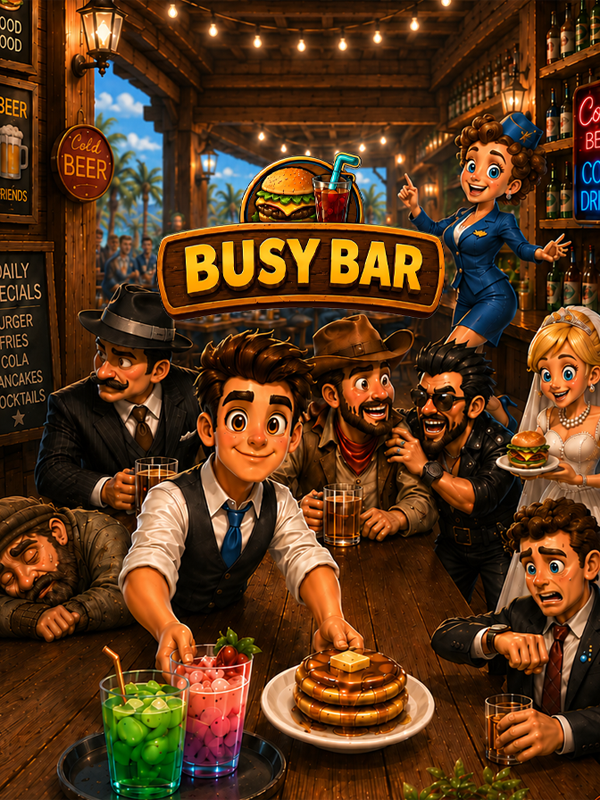 Busy Bar: World Tour cover