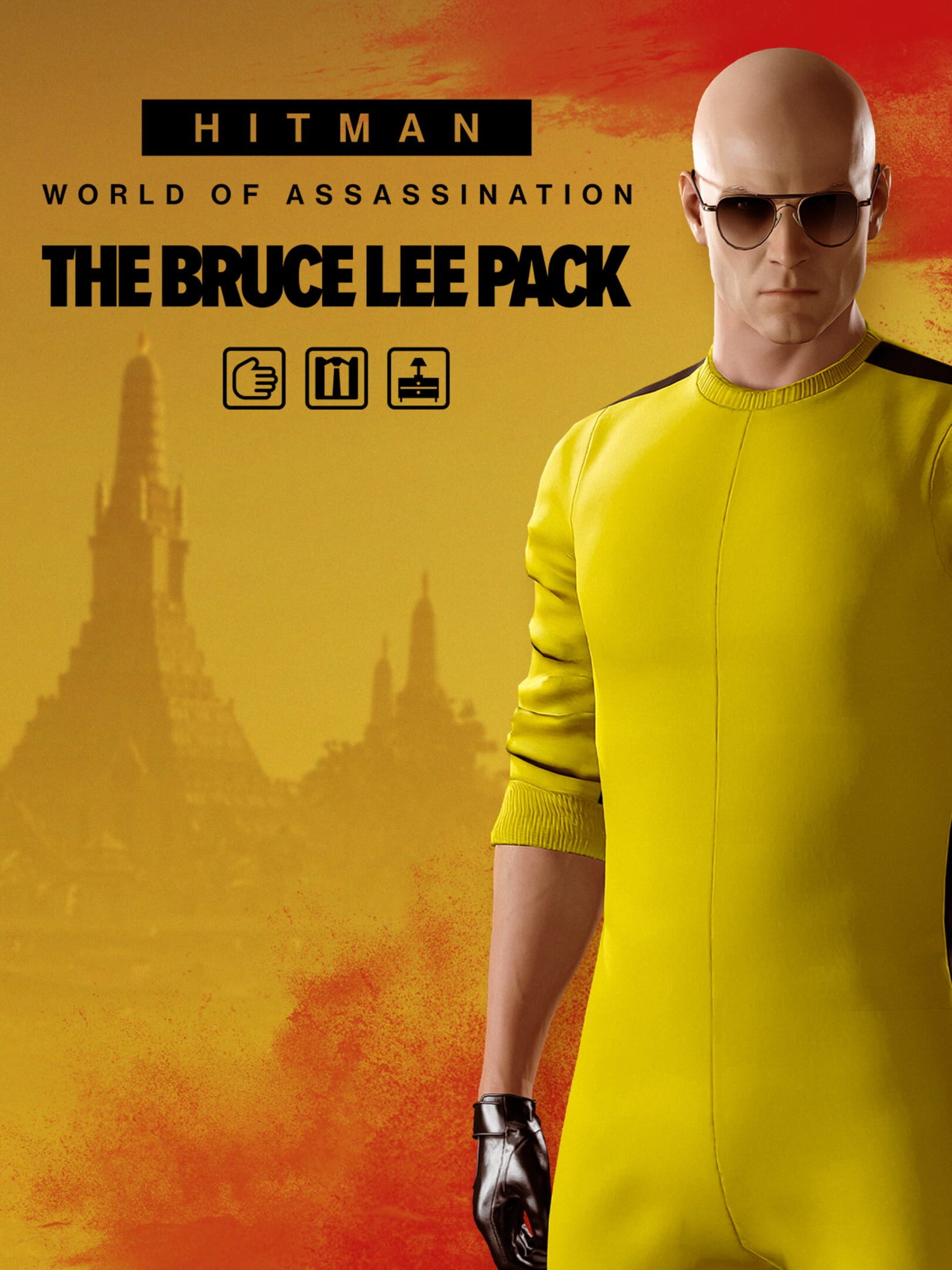 Hitman World of Assassination - Bruce Lee cover