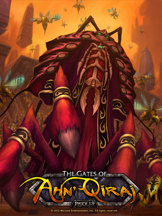 World of Warcraft: The Gates of Ahn'Qiraj cover