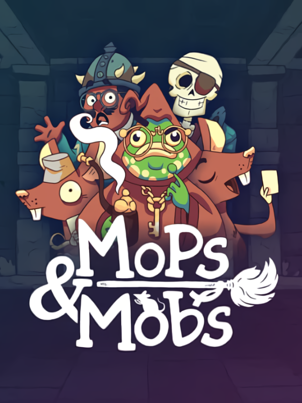 Mops & Mobs: A Sweeping Dungeon Adventure cover
