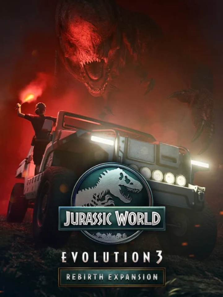 Jurassic World Evolution 3: Rebirth Expansion cover