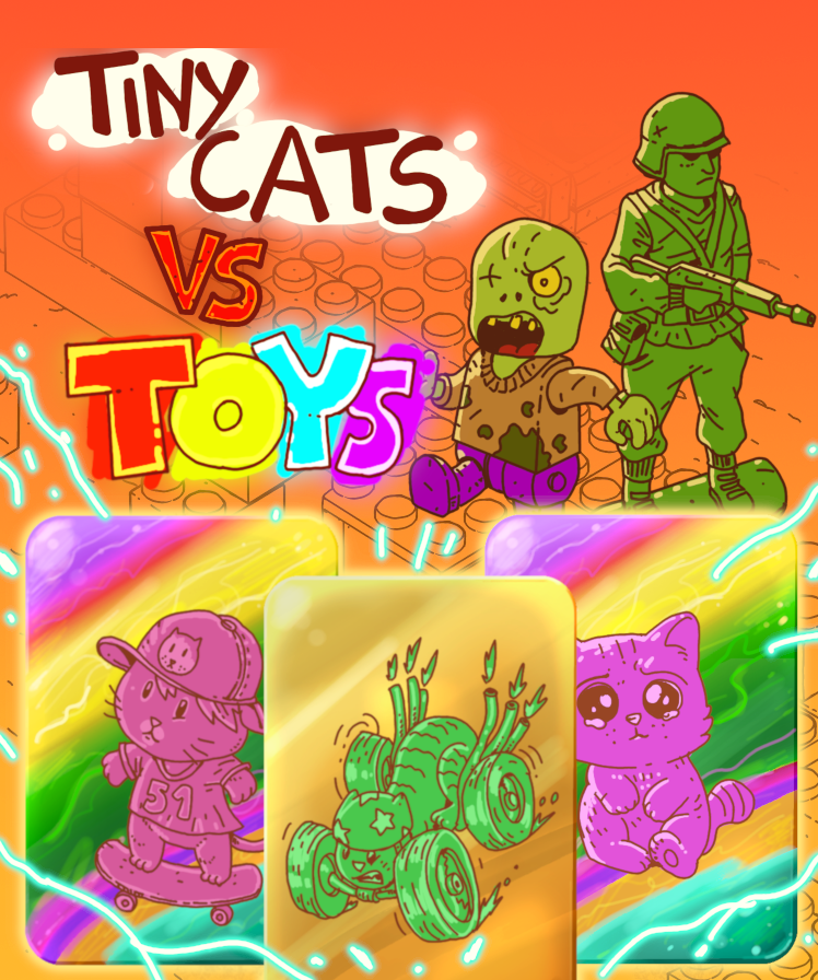 Tiny Cats vs. Toys cover