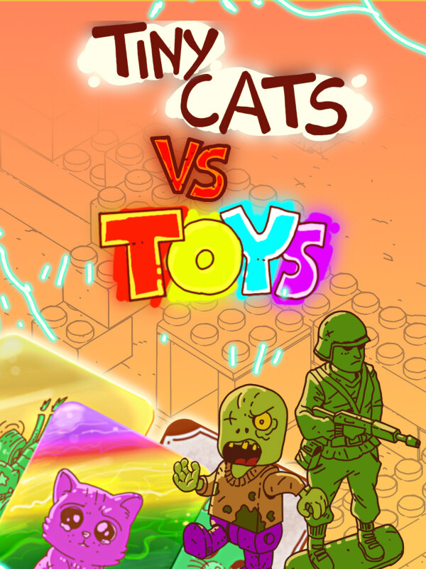 Tiny Cats vs Toys cover
