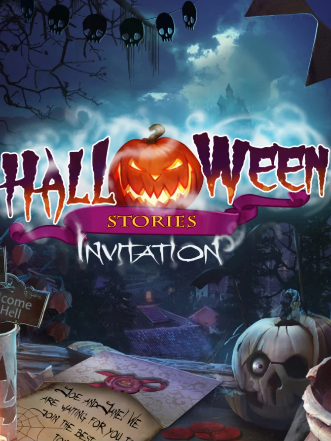 Halloween Stories: Invitation cover