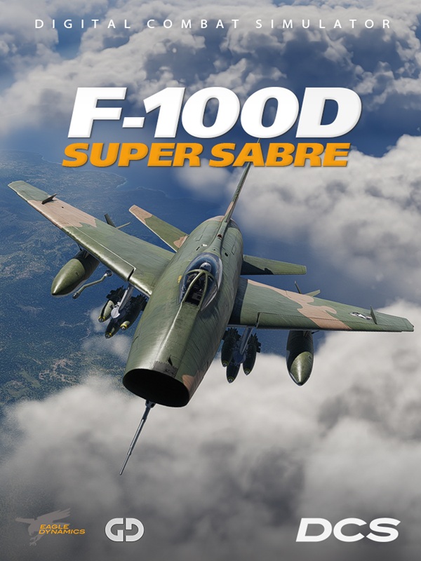 DCS World: F-100D Super Sabre by Grinnelli Designs cover