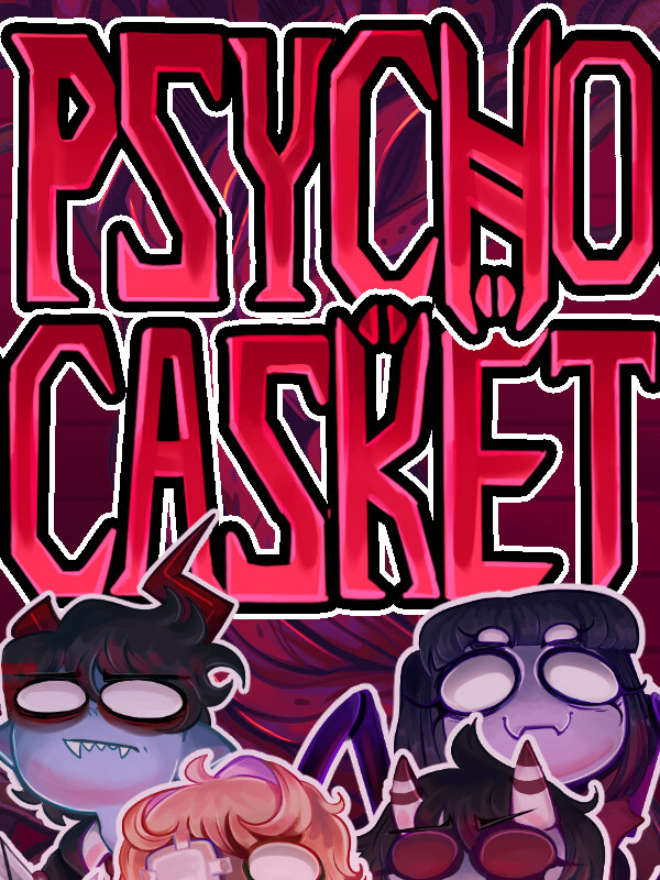 Psycho Casket cover