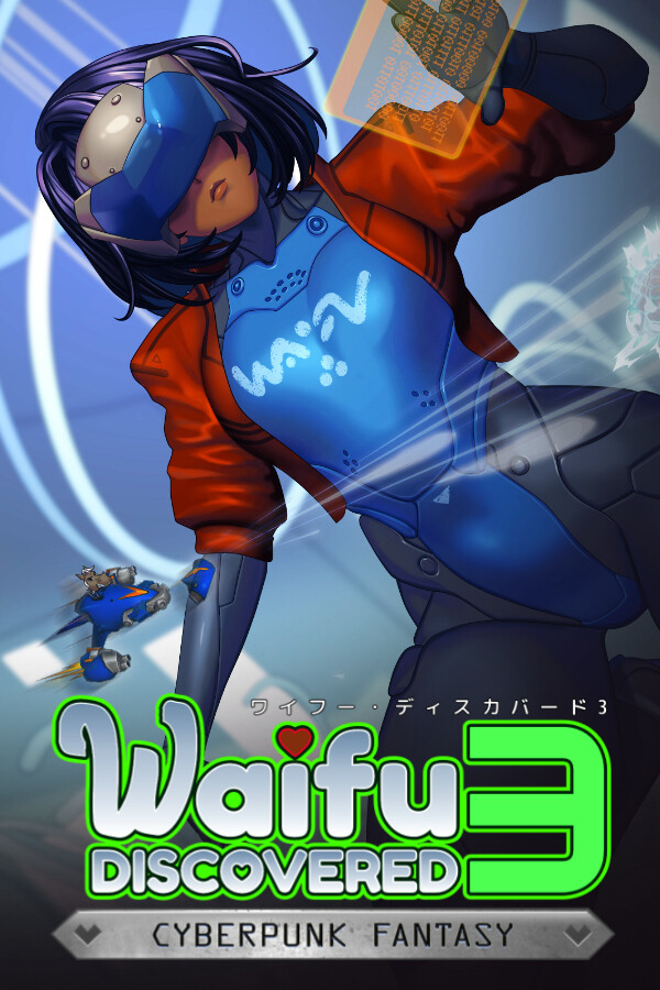 Waifu Discovered 3: Cyberpunk Fantasy cover