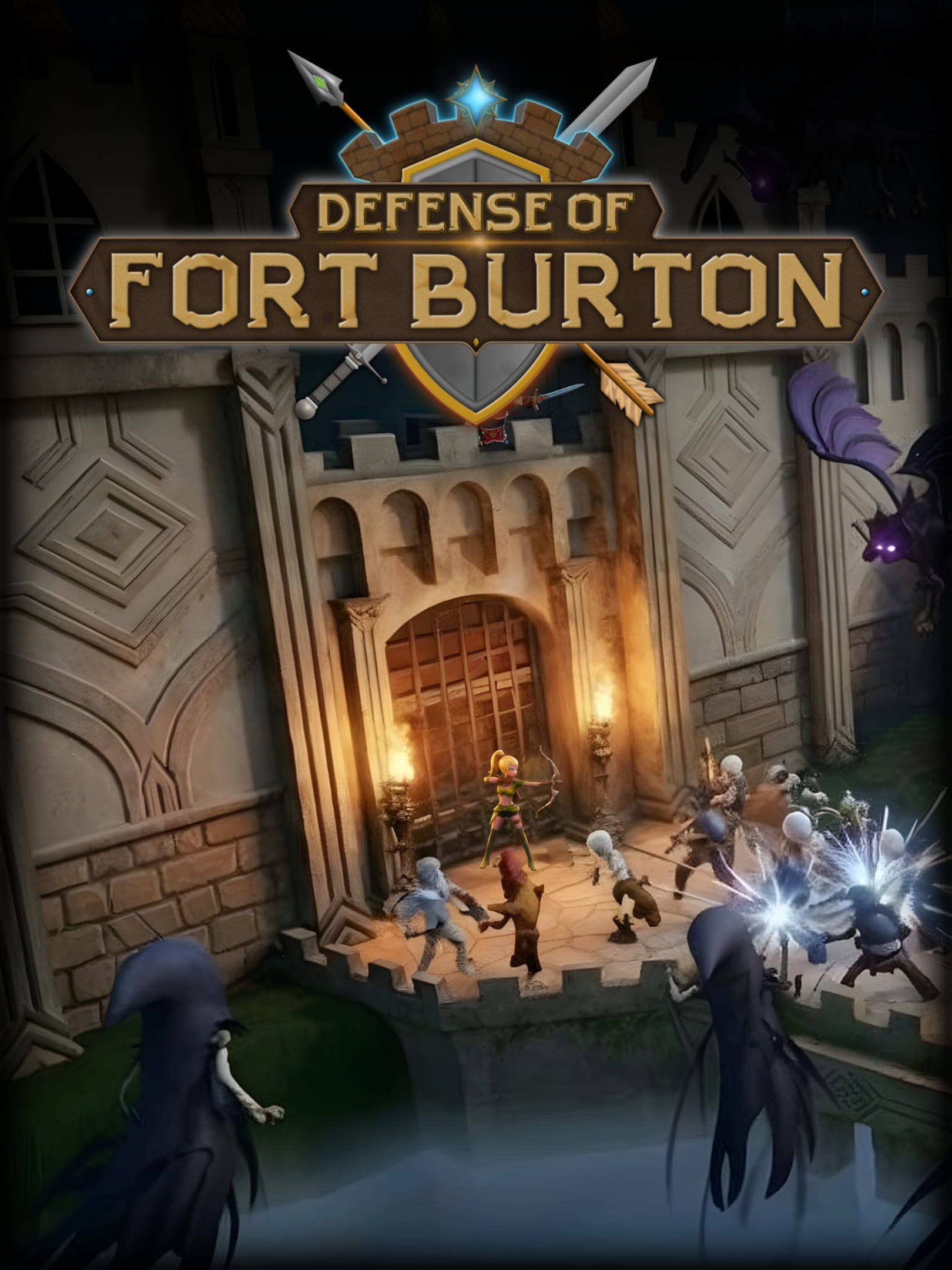 Defense of Fort Burton cover