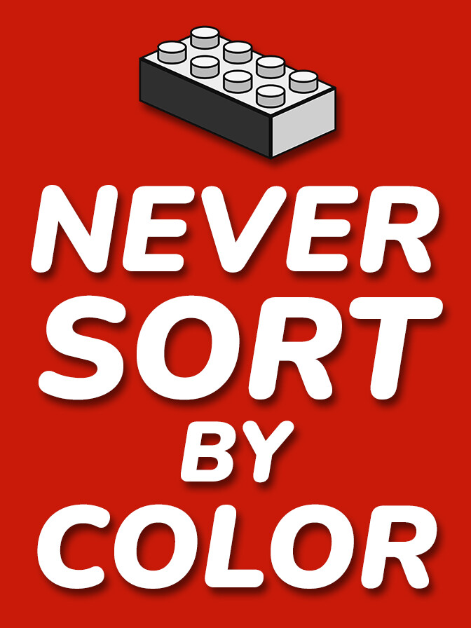 Never Sort By Color cover