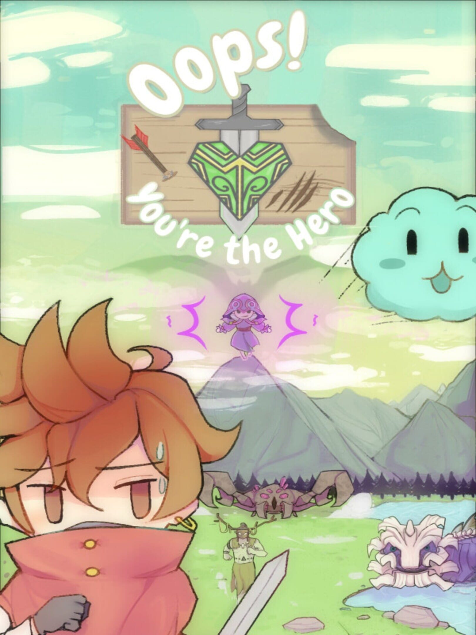 Oops! You're the Hero! cover