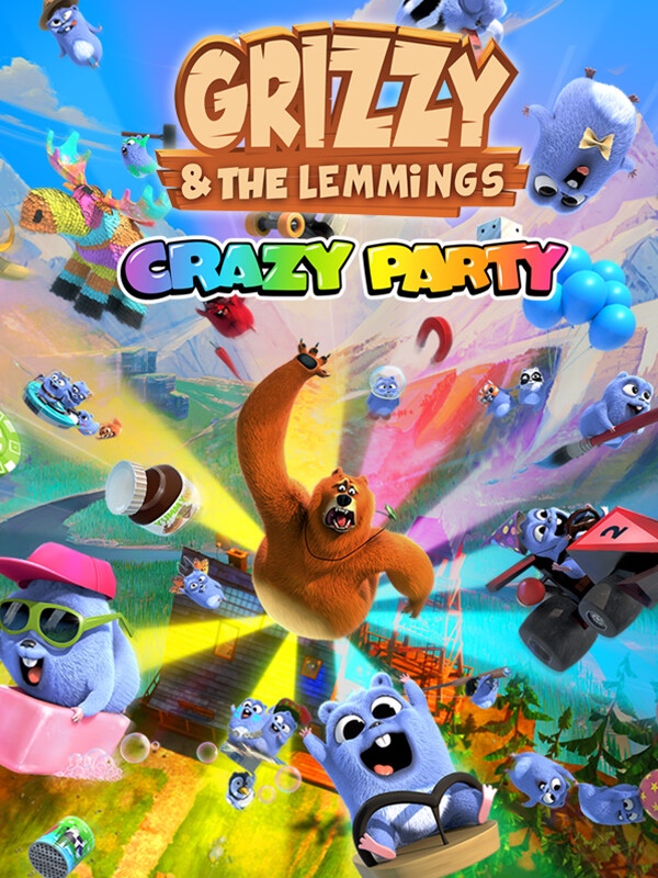 Grizzy & the Lemmings: Crazy Party cover