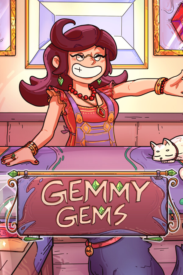 Gemmy Gems: A Cozy Shop Sim cover