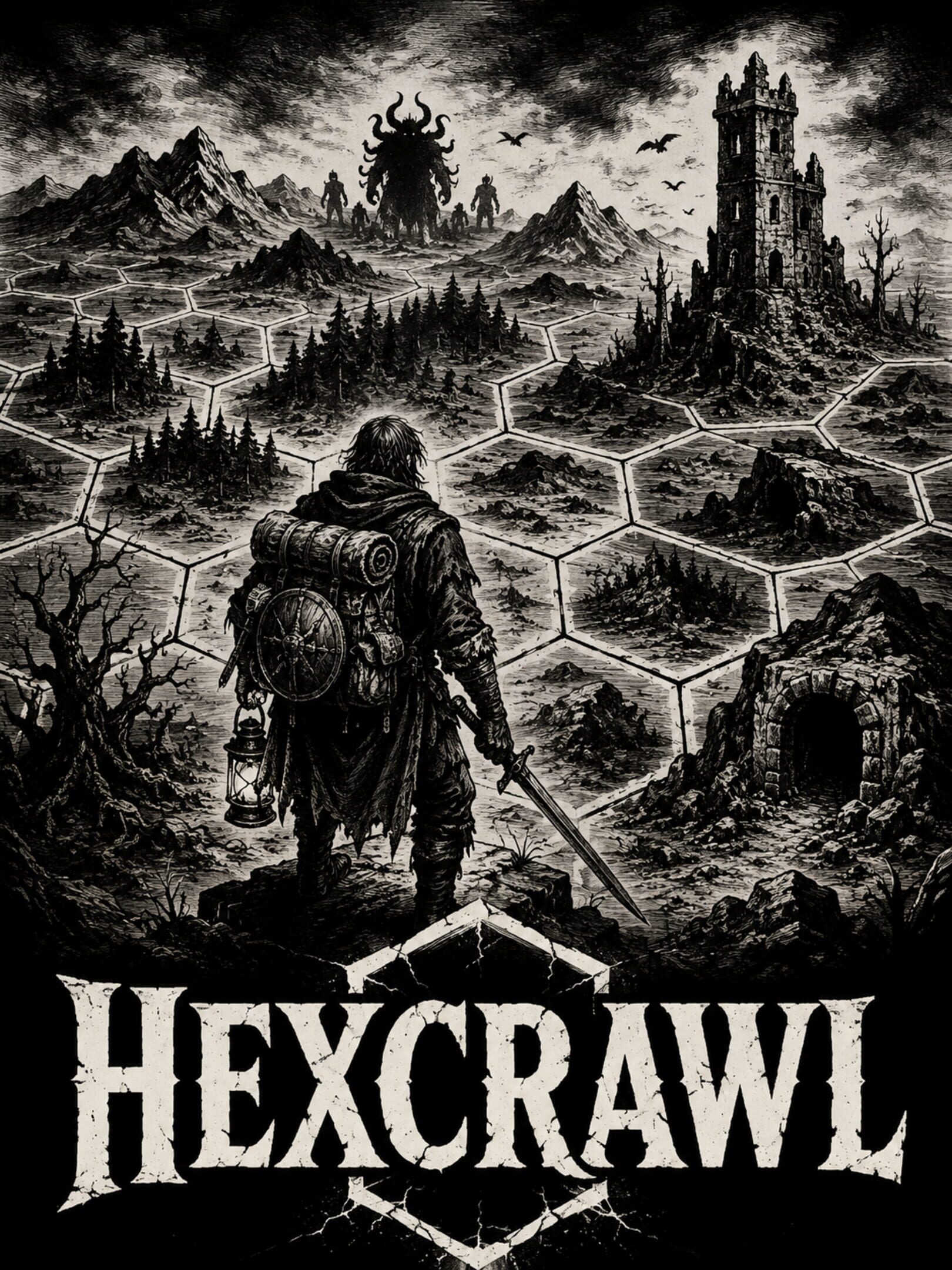 Hexcrawl cover