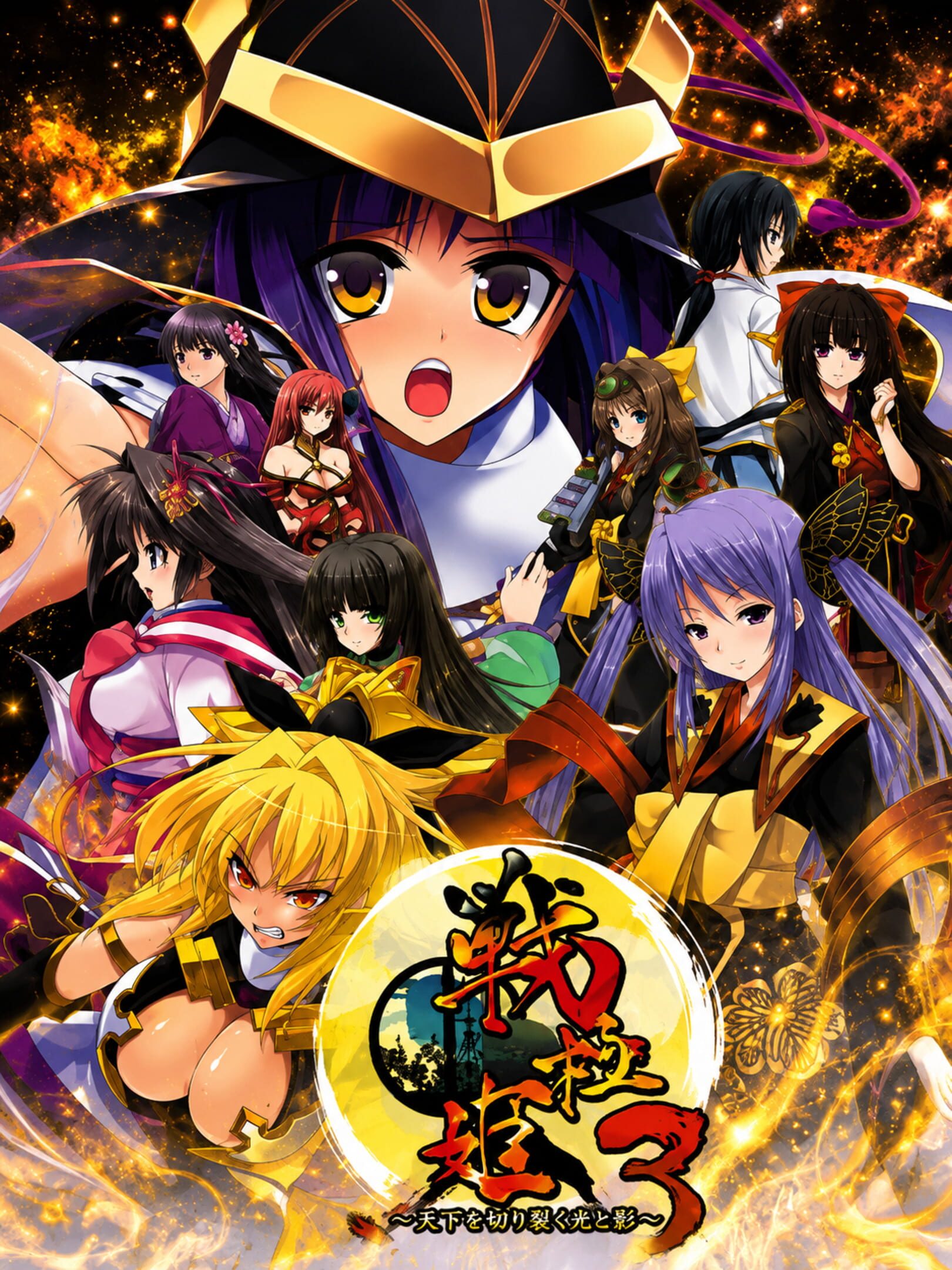 Sengoku Hime 3: Tenka o Kirisaku Hikari to Kage cover