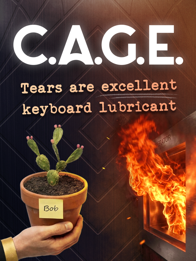 C.A.G.E. cover