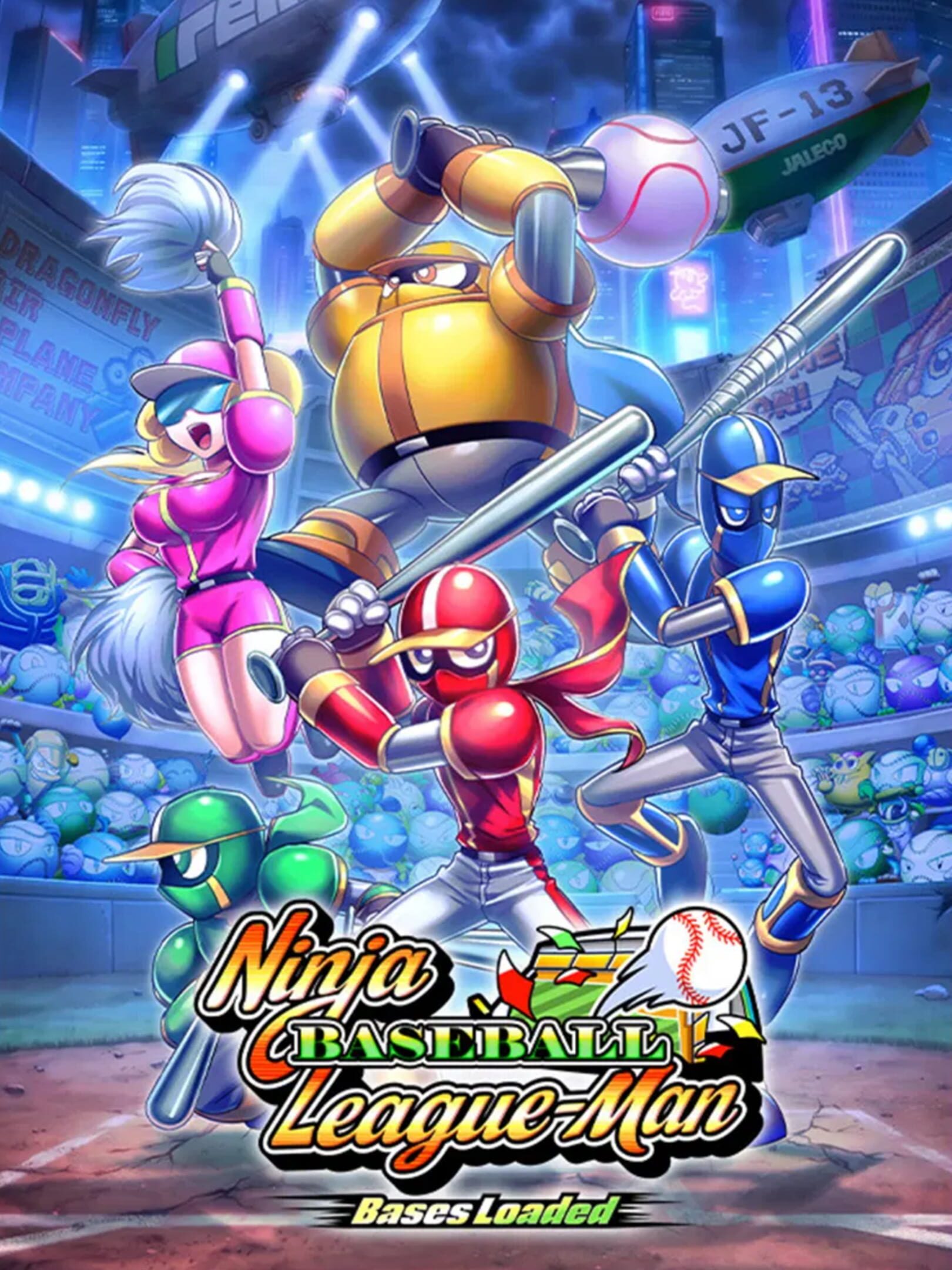 Ninja Baseball League-Man: Bases Loaded cover