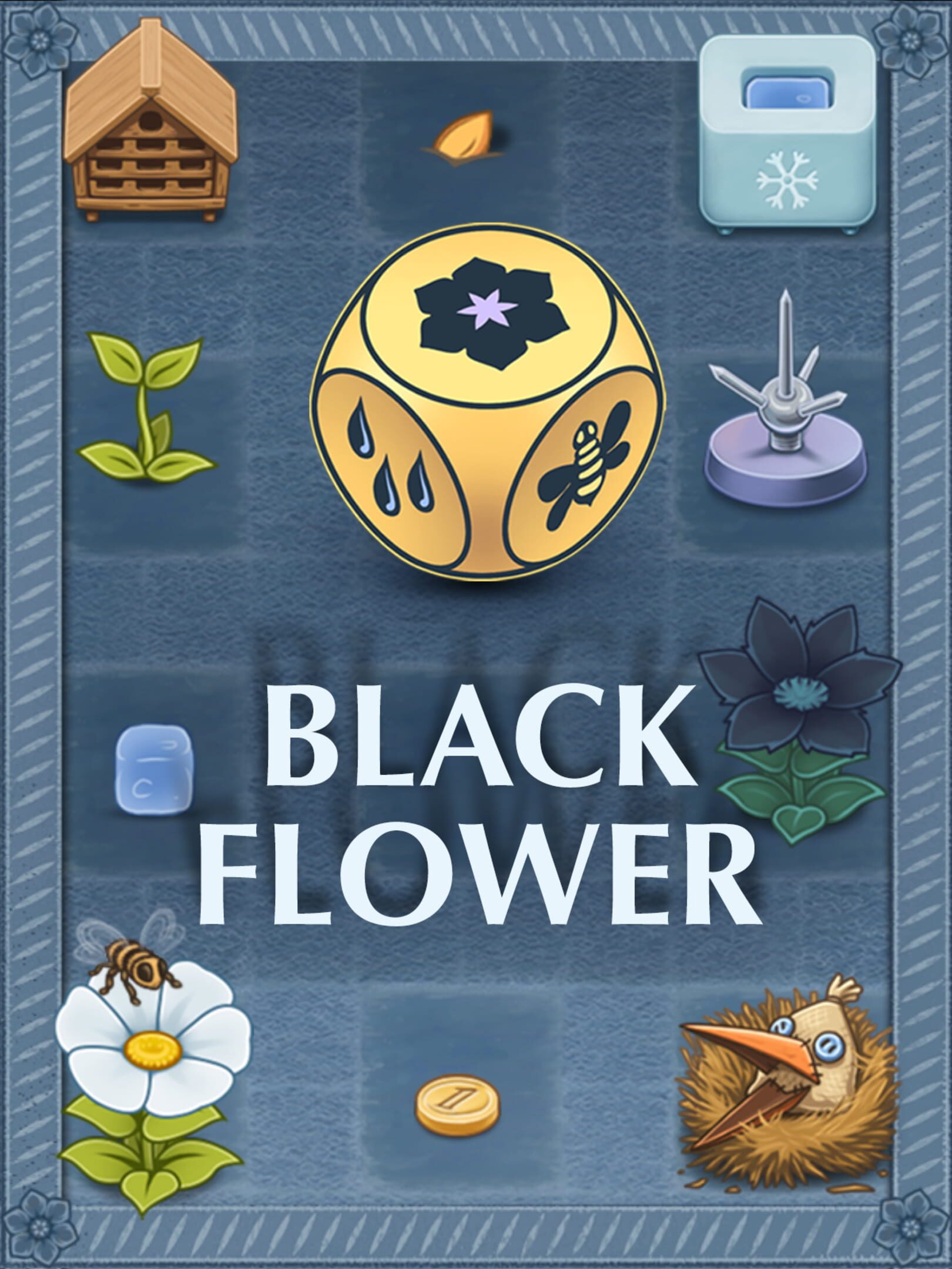 Black Flower cover