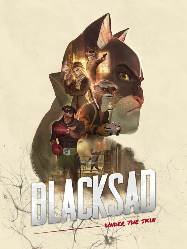 Blacksad: Under the Skin cover