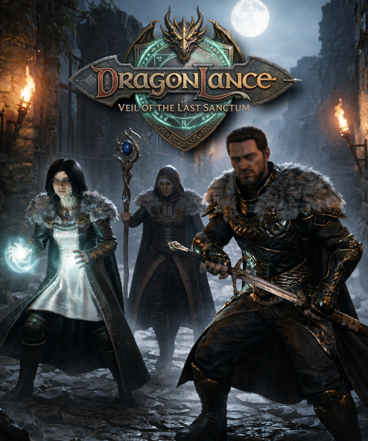 Dragonlance: Veil of the Last Sanctum cover