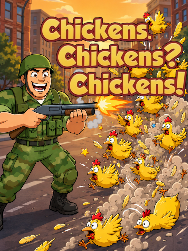 Chickens. Chickens? Chickens! cover