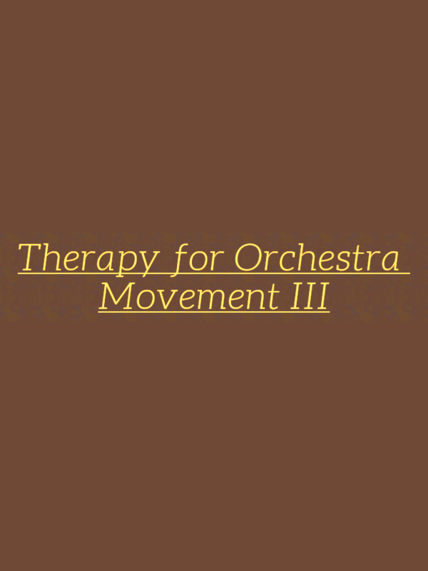 Therapy for Orchestra Movement III cover