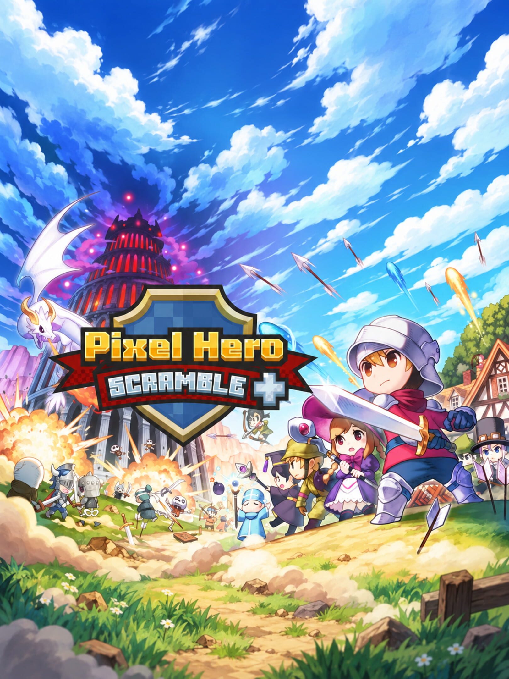 PixelHeroScramble Plus cover