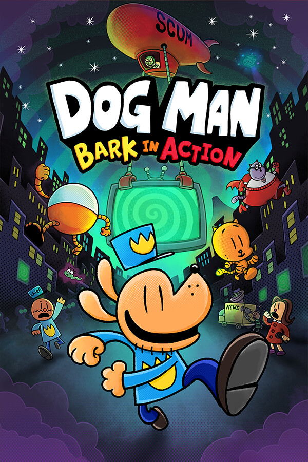 Dog Man: Bark in Action cover