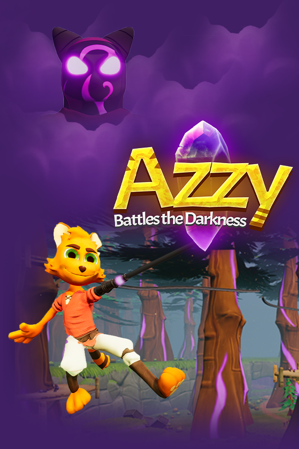 Azzy Battles the Darkness cover