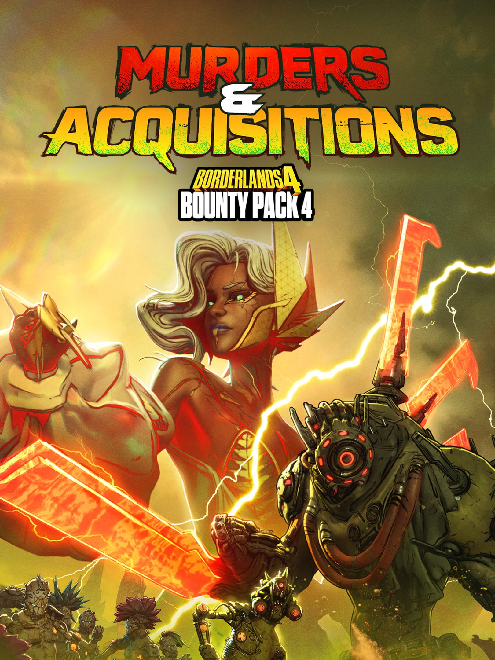 Borderlands 4: Bounty Pack 4 - Murders & Acquisitions cover