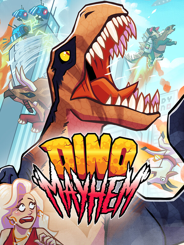 Dino Mayhem cover