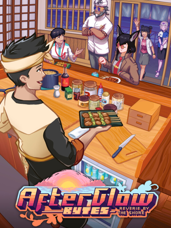 Afterglow Bytes: Reverie by the Shore cover