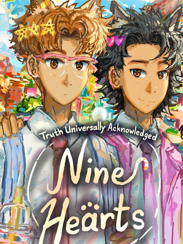 Truth Universally Acknowledged: Nine Hearts cover