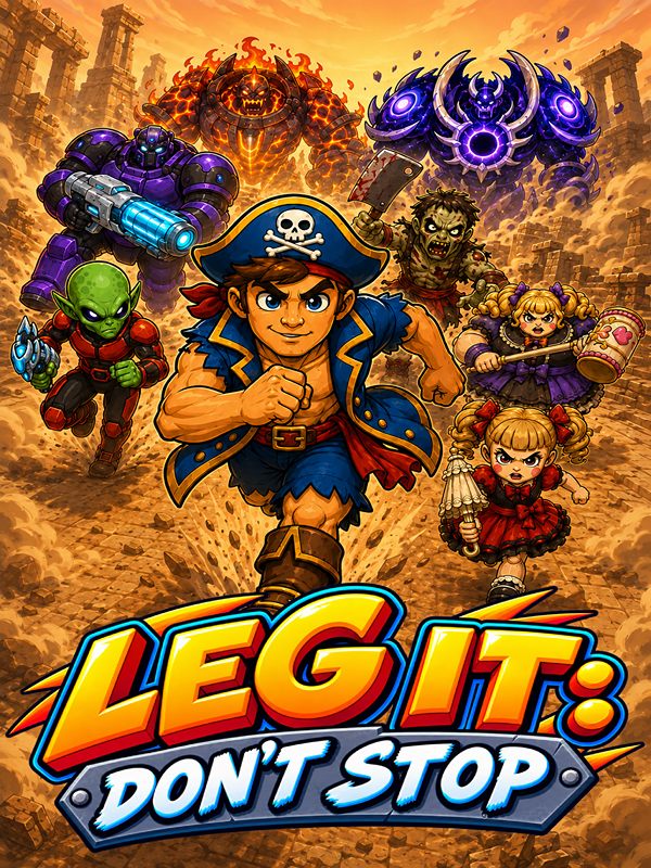 Leg It: Don't Stop cover