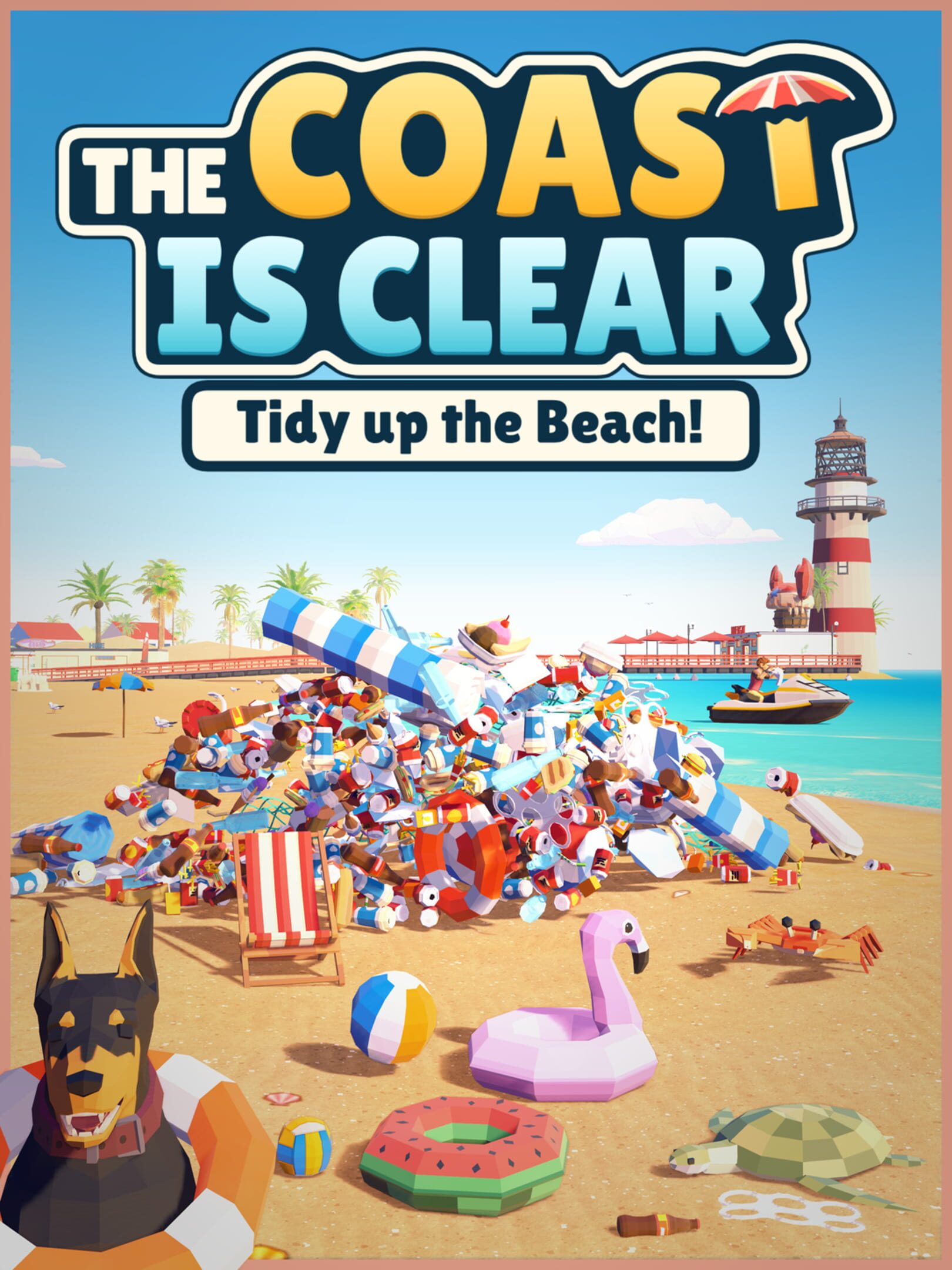 The Coast is Clear: Tidy up the Beach! cover