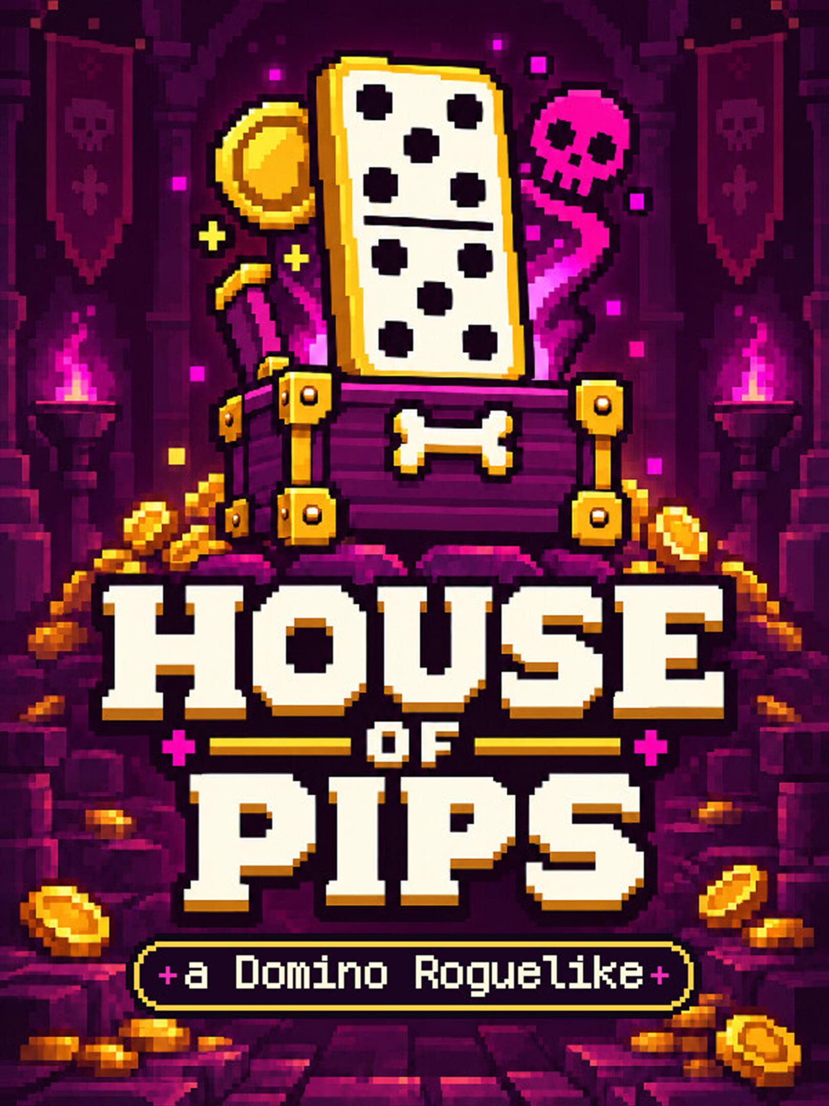 House of Pips: a Domino Roguelike cover